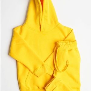 UNISEX Bright Yellow Sweatsuit